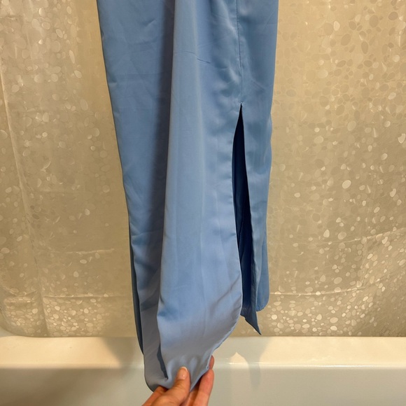 Abercrombie & Fitch Cinched Neck Midi Dress size Small - Picture 9 of 10